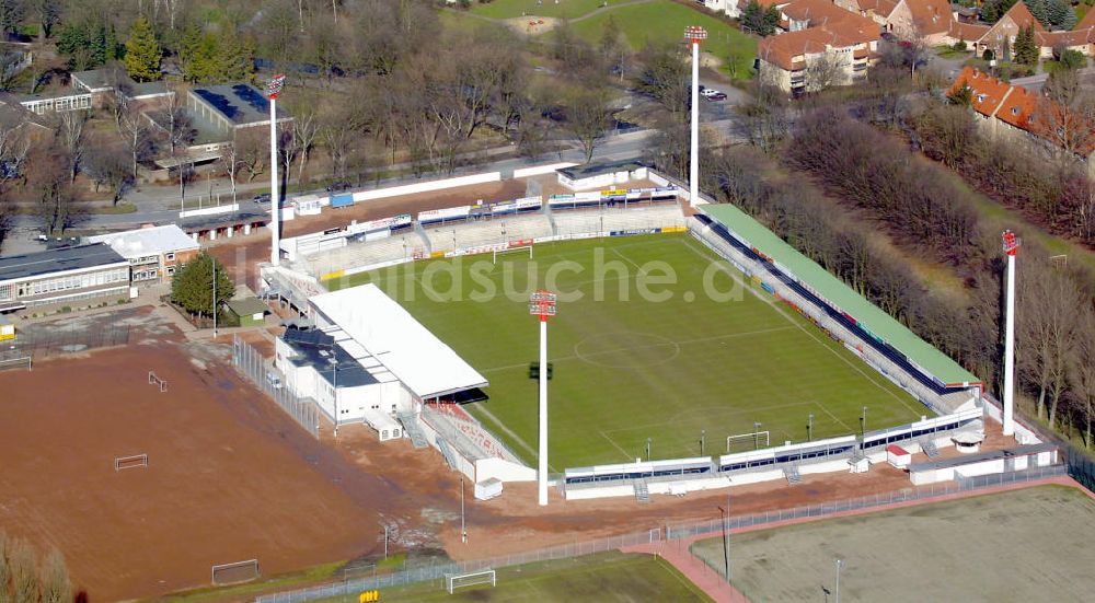 Ahlen von oben - Stadion Ahlen