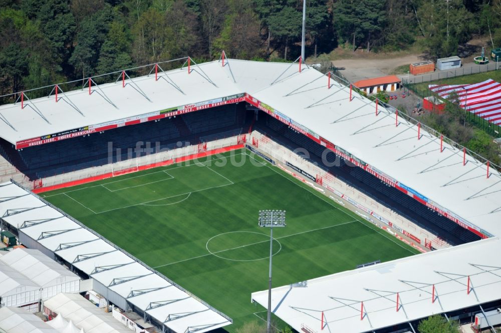 Berlin von oben - Stadion Alte Försterei des 1. FC Union in Berlin-Köpenick