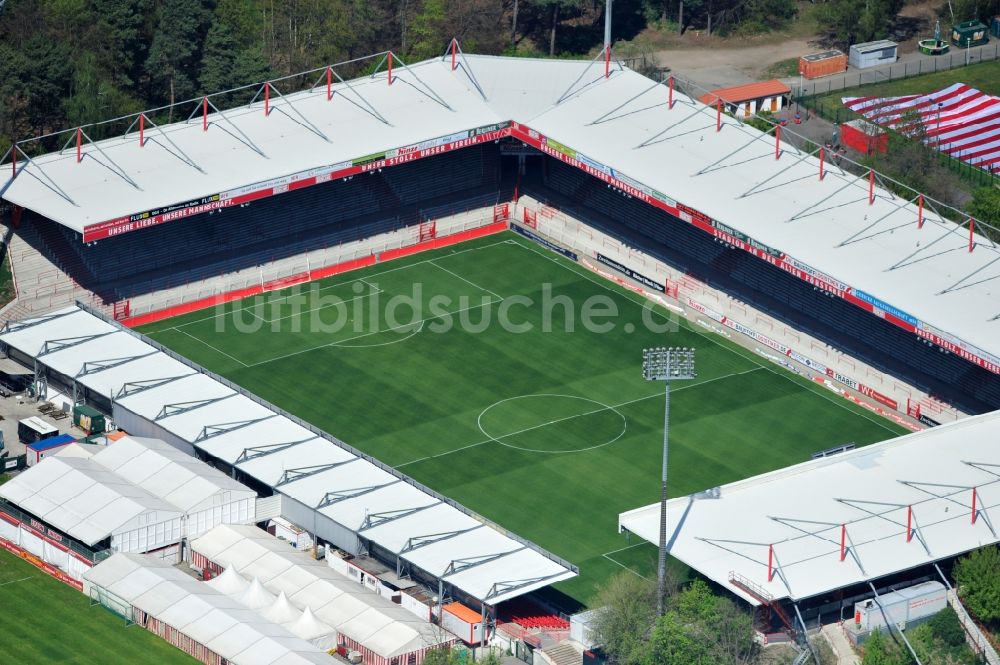 Luftbild Berlin - Stadion Alte Försterei des 1. FC Union in Berlin-Köpenick