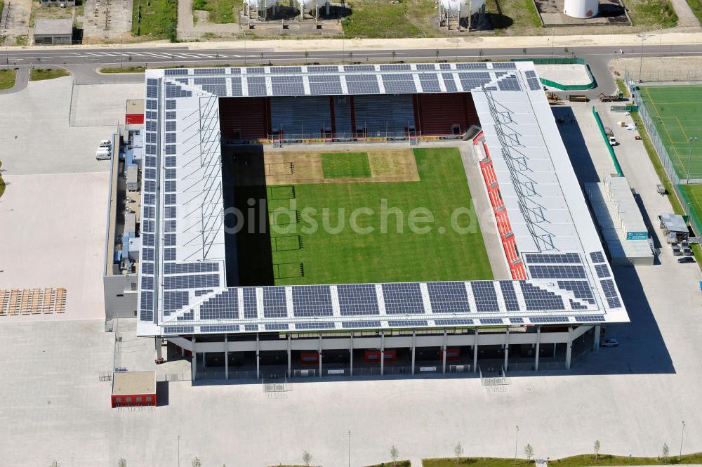 Luftbild Ingolstadt - Stadion Audi Sportpark in Ingolstadt / Bayern