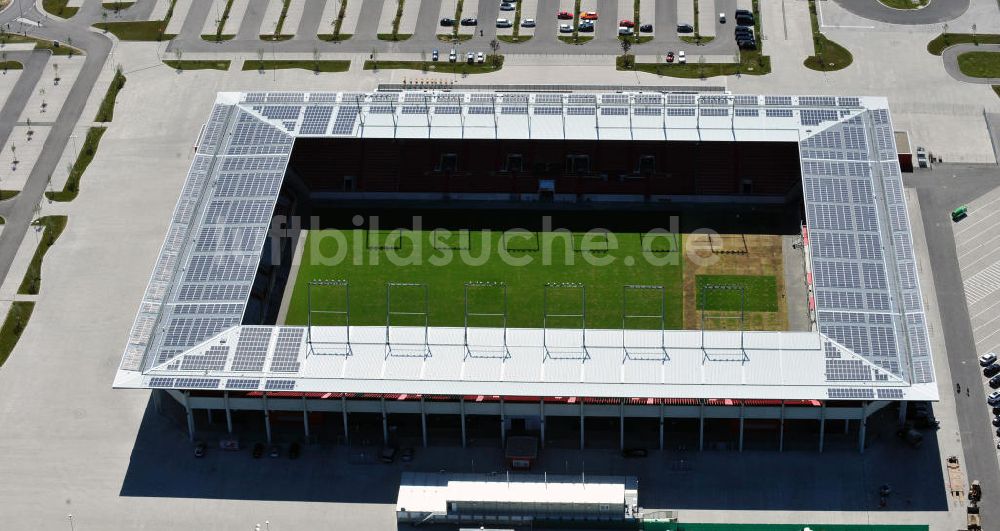 Luftaufnahme Ingolstadt - Stadion Audi Sportpark in Ingolstadt / Bayern