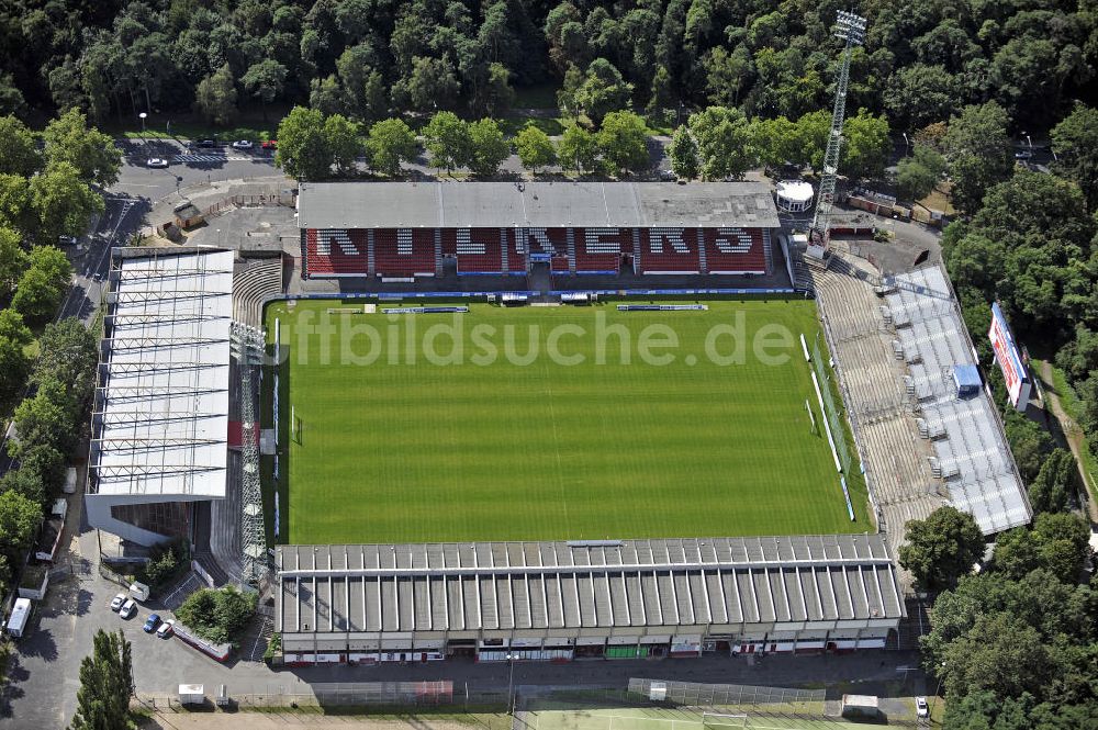 Luftbild Offenbach - Stadion Bieberer Berg Offenbach