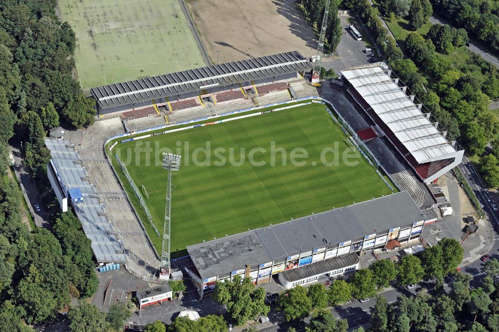 Luftaufnahme Offenbach - Stadion Bieberer Berg Offenbach