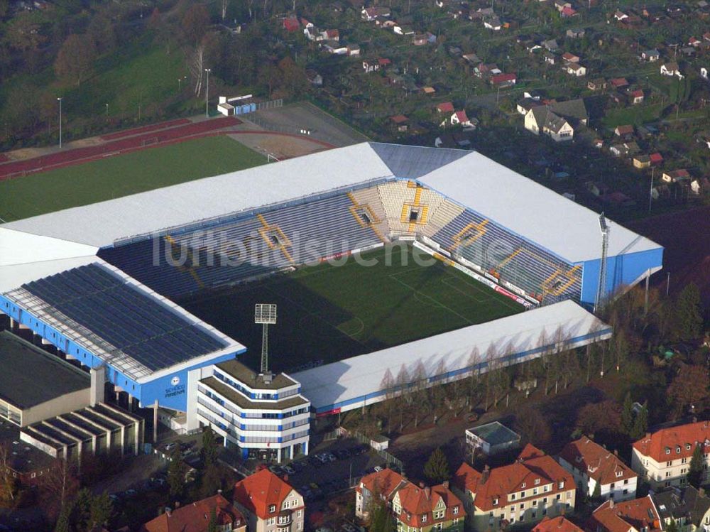 Bielefeld von oben - Stadion Bielefeld