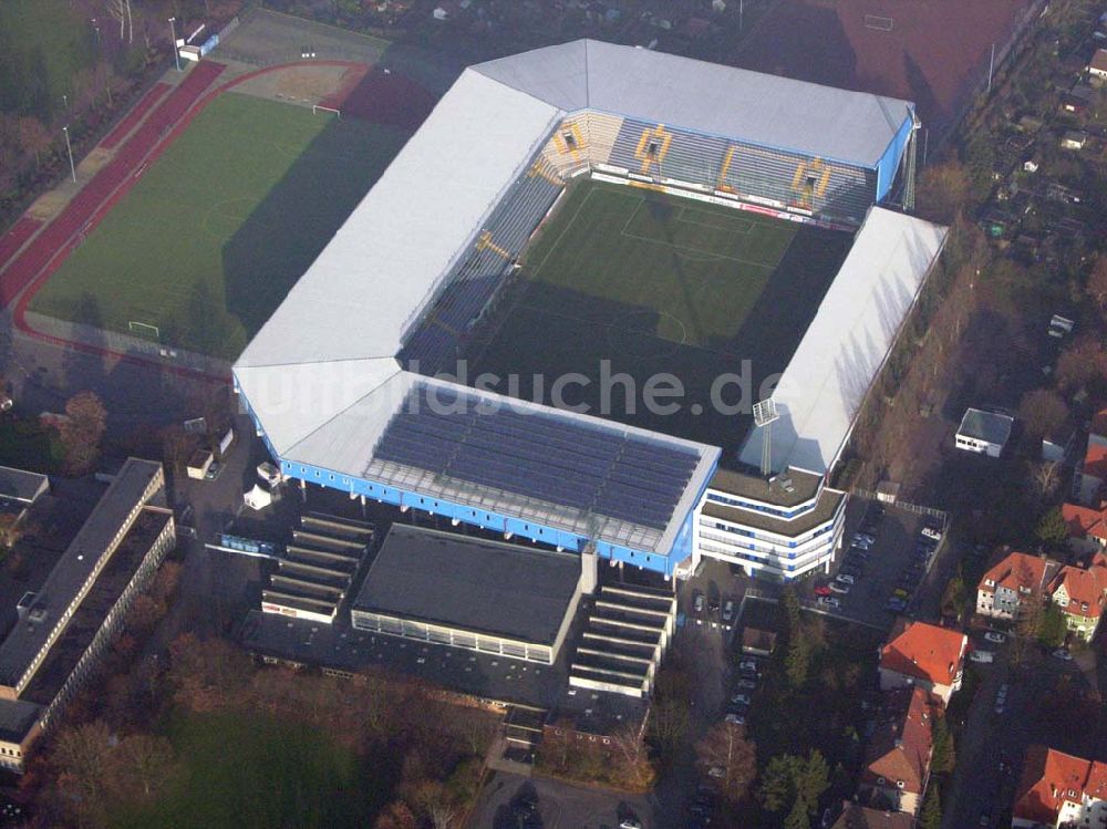 Bielefeld von oben - Stadion Bielefeld