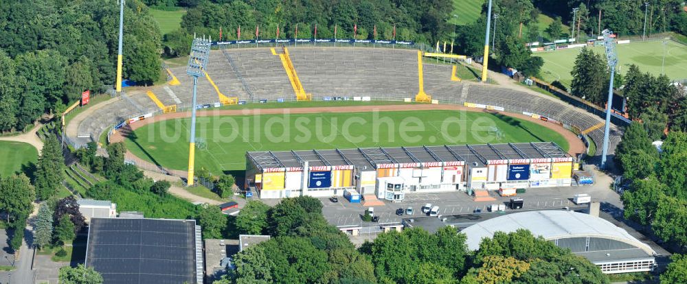 Luftbild Darmstadt - Stadion am Böllenfalltor in Darmstadt des SV Darmstadt 98