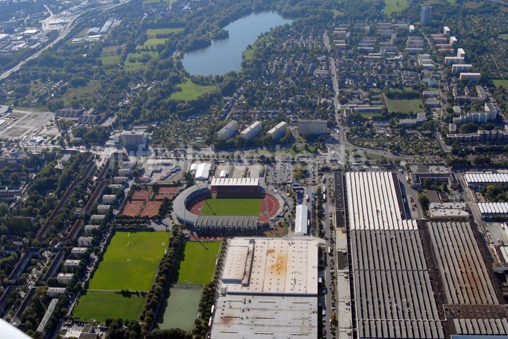 Braunschweig aus der Vogelperspektive: Stadion Braunschweig