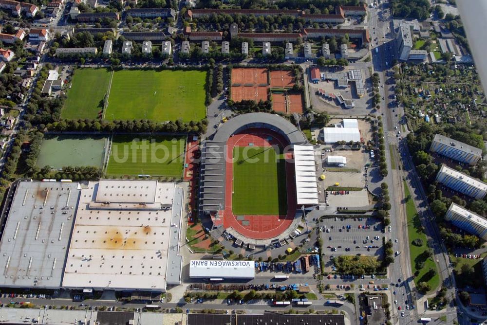 Luftbild Braunschweig - Stadion Braunschweig