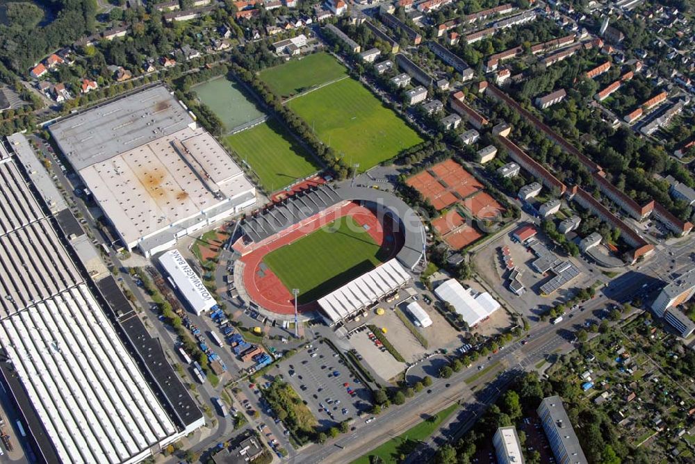 Luftaufnahme Braunschweig - Stadion Braunschweig