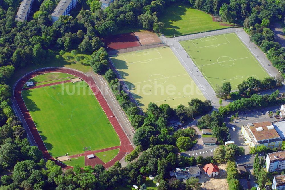 Berlin aus der Vogelperspektive: Stadion Britz Süd Berlin