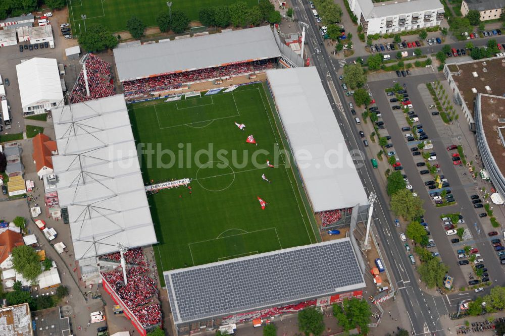 Mainz Aus Der Vogelperspektive Stadion Am Bruchweg Mainz