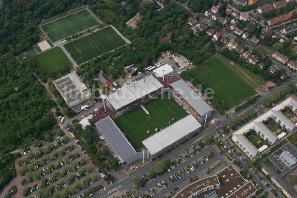 Luftaufnahme Mainz - Stadion am Bruchweg Mainz