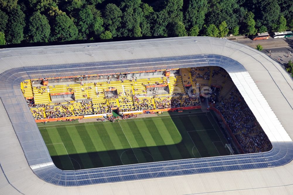 Luftaufnahme Dresden - Stadion DDV-Stadion Dresden im Bundesland Sachsen