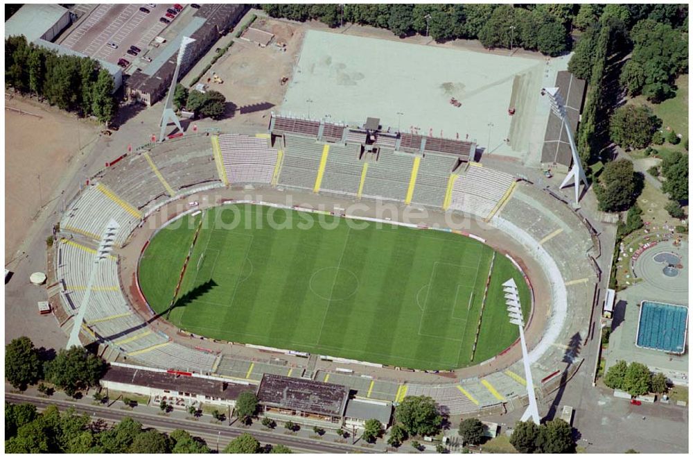 Dresden aus der Vogelperspektive: Stadion Dresden