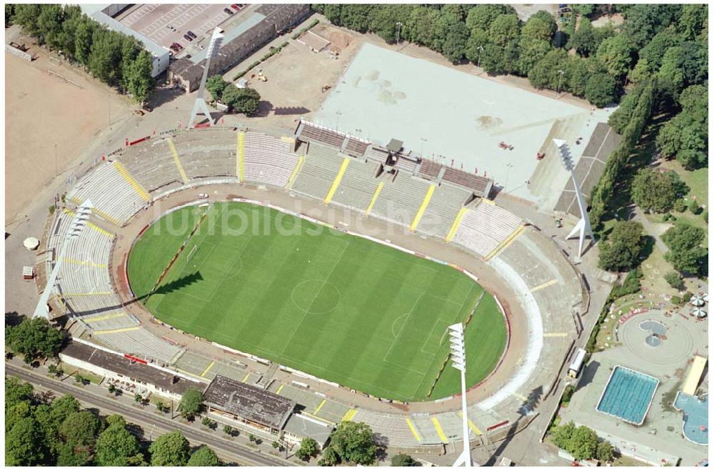 Dresden aus der Vogelperspektive: Stadion Dresden