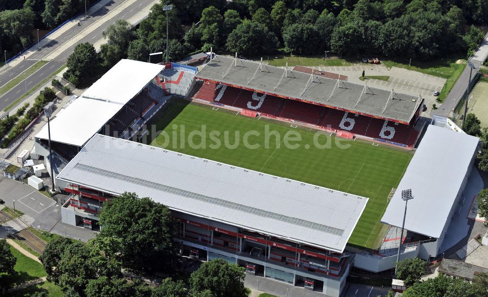 Luftbild Cottbus - Stadion der Freundschaft in Cottbus