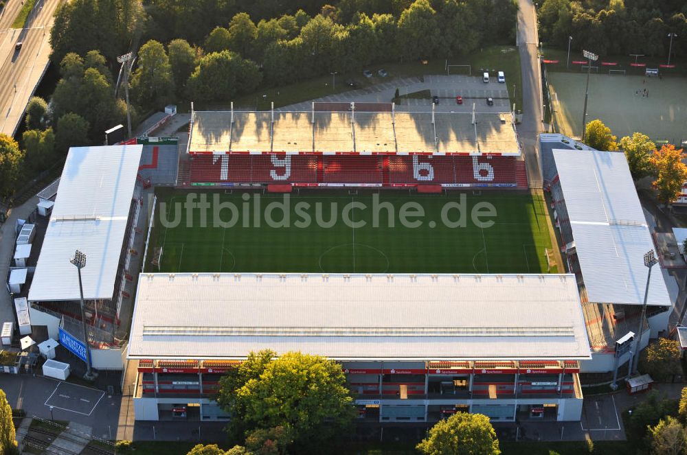 Luftaufnahme Cottbus - Stadion der Freundschaft Cottbus