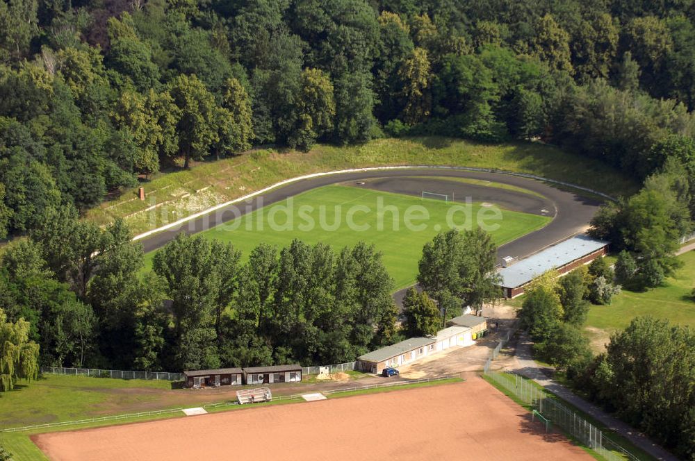 Luftbild Görlitz - Stadion der Freundschaft Görlitz