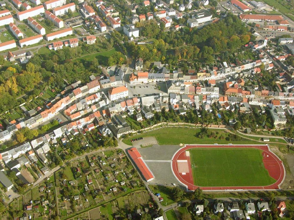 Luftaufnahme Geithain - Stadion Geithain