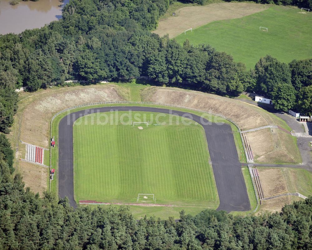 Gubin aus der Vogelperspektive: Stadion Gubin