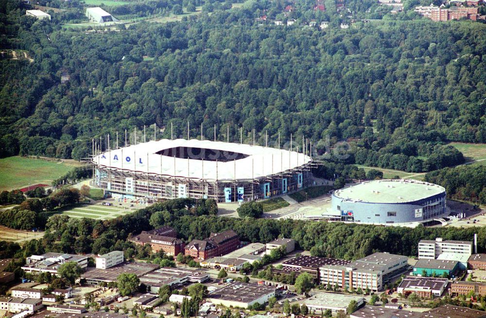 Hamburg von oben - Stadion HSH Nordbank Arena in Hamburg