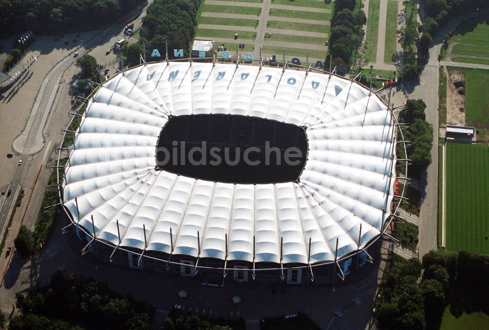 Luftbild Hamburg - Stadion HSH Nordbank Arena in Hamburg