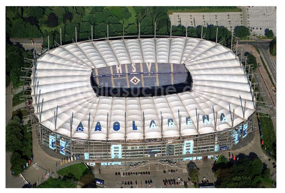 Luftbild Hamburg - Stadion HSH Nordbank Arena in Hamburg