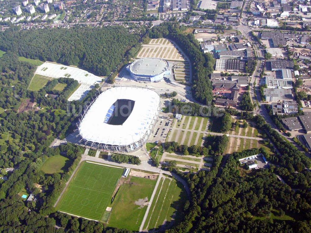 Hamburg von oben - Stadion HSH Nordbank Arena in Hamburg