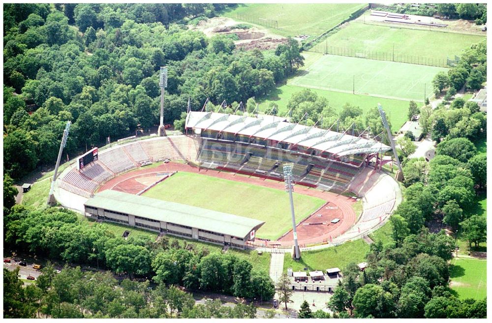 Luftaufnahme Karlsruhe - Stadion Karlsruhe