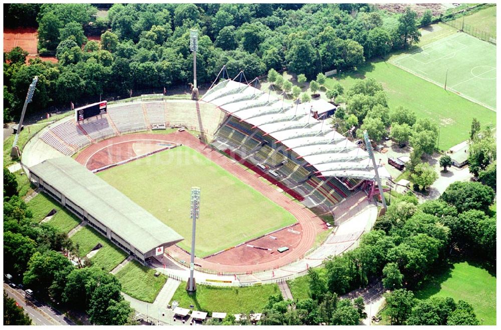 Karlsruhe von oben - Stadion Karlsruhe