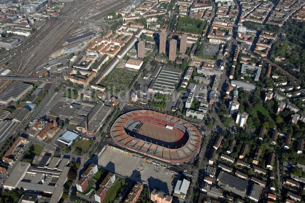 Luftbild ZÜRICH - Stadion Letzigrund in Zürich