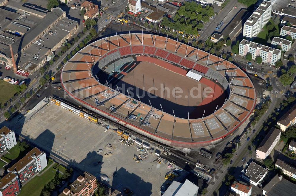 Luftbild ZÜRICH - Stadion Letzigrund in Zürich