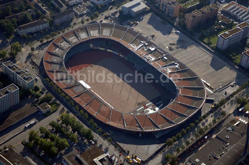 Luftbild ZÜRICH - Stadion Letzigrund in Zürich