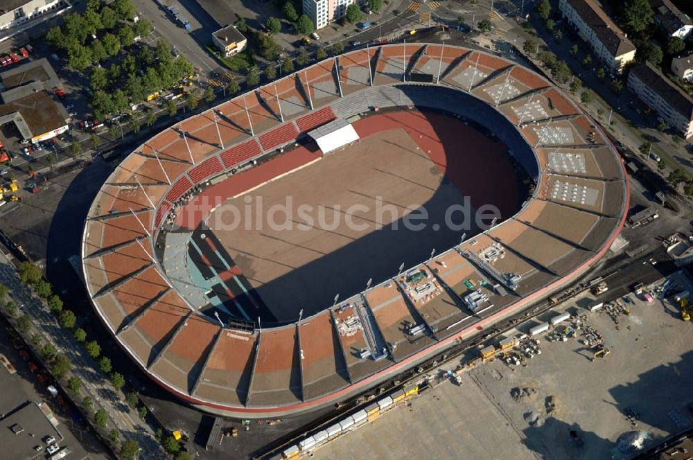 Luftbild ZÜRICH - Stadion Letzigrund in Zürich