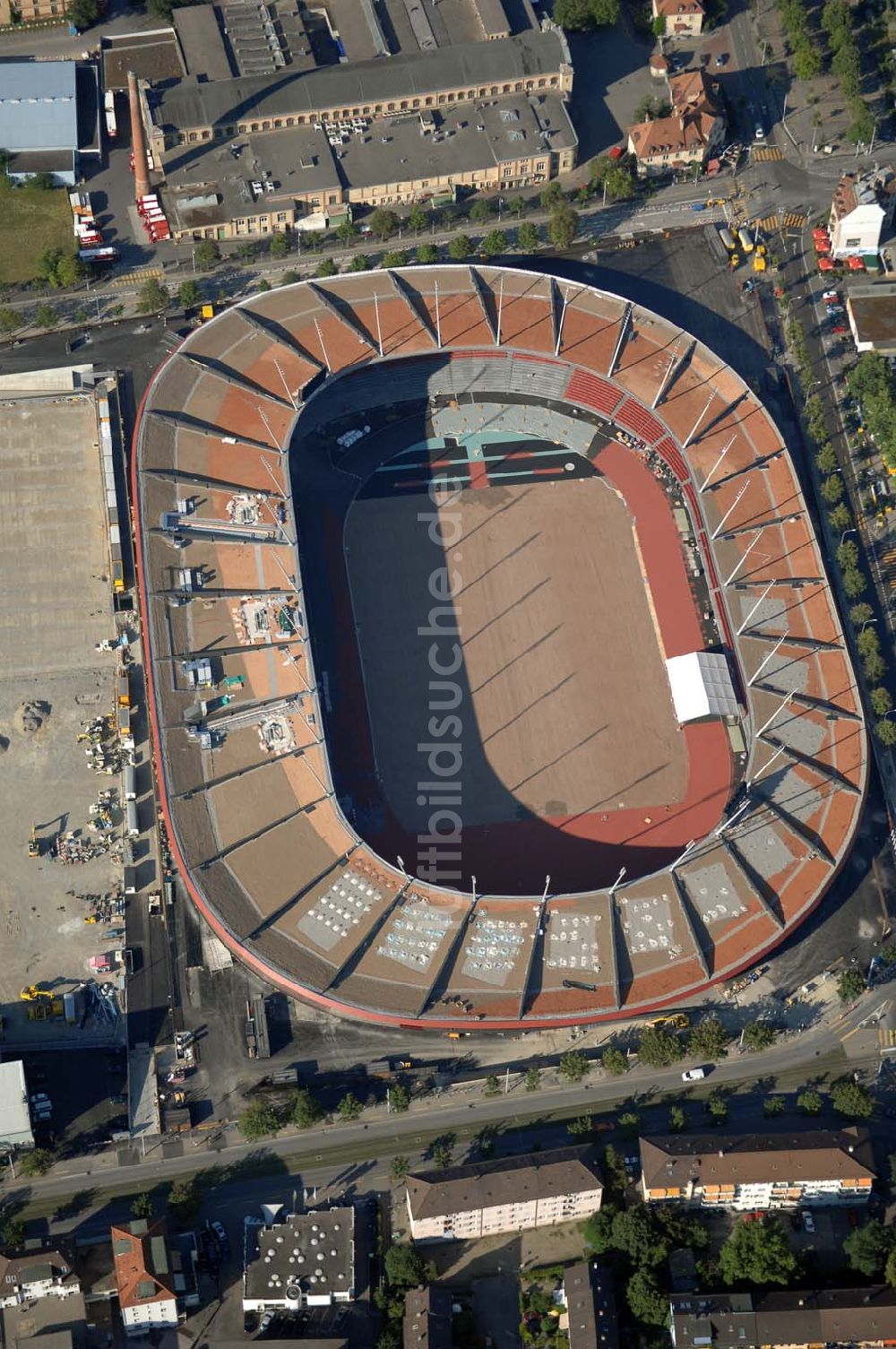 Luftbild ZÜRICH - Stadion Letzigrund in Zürich