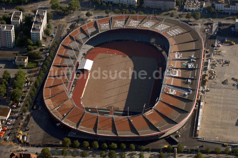 Luftbild ZÜRICH - Stadion Letzigrund in Zürich