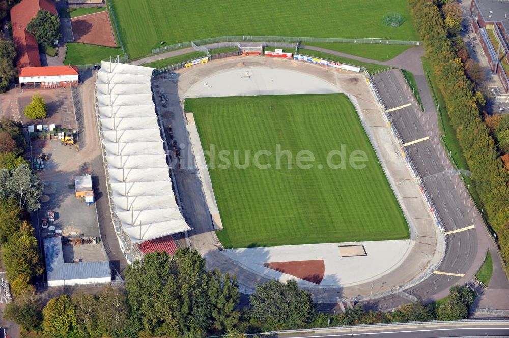 Luftaufnahme Oldenburg - Stadion am Marschweg Oldenburg