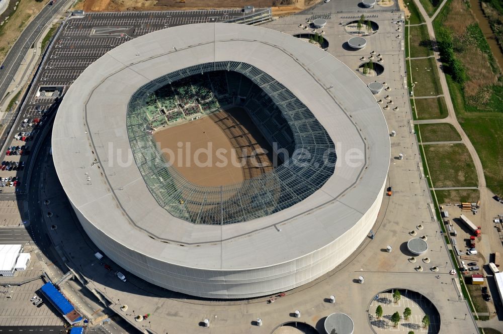 Luftbild Wroclaw / Breslau - Stadion Miejski Breslau / Wroclaw - soccer stadium EM 2012