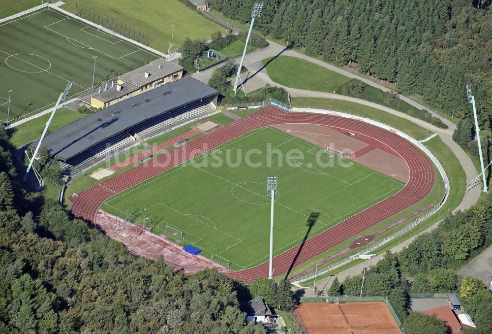 Luftbild Lüdenscheid - Stadion Nattenberg Lüdenscheid