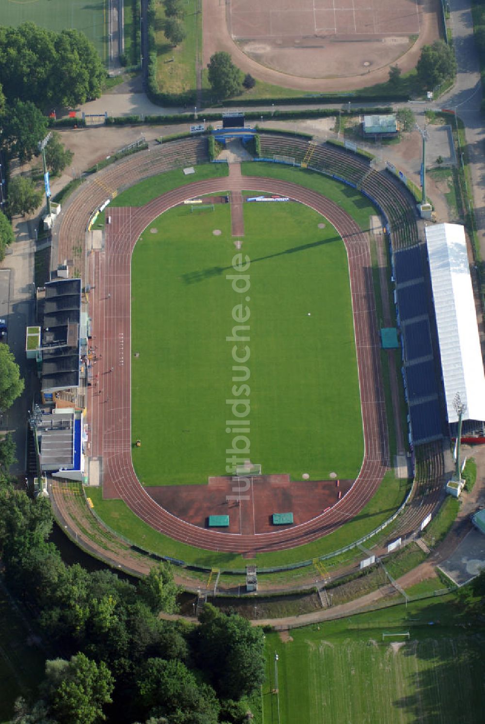 Luftaufnahme KOBLENZ - Stadion Oberwerth in Koblenz