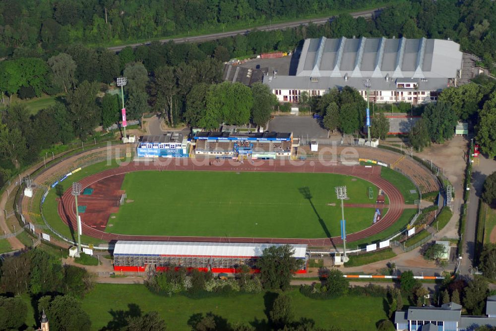 Luftaufnahme KOBLENZ - Stadion Oberwerth in Koblenz