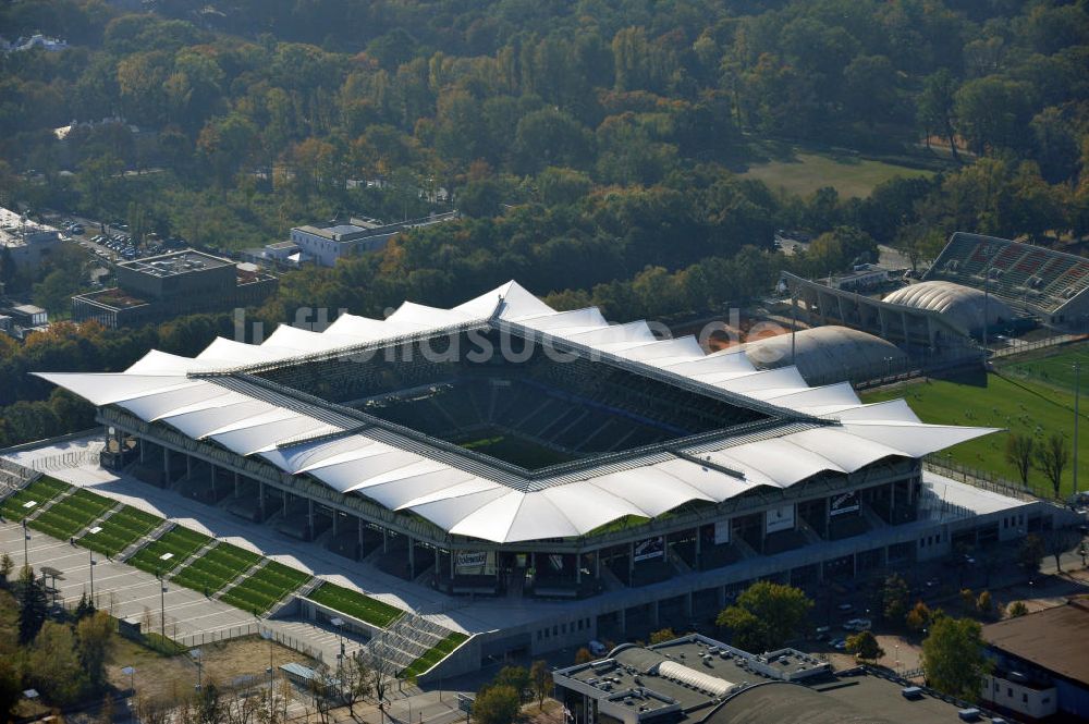 Luftaufnahme Warschau / Warszawa / Warsaw - Stadion Pepsi Arena in Warschau