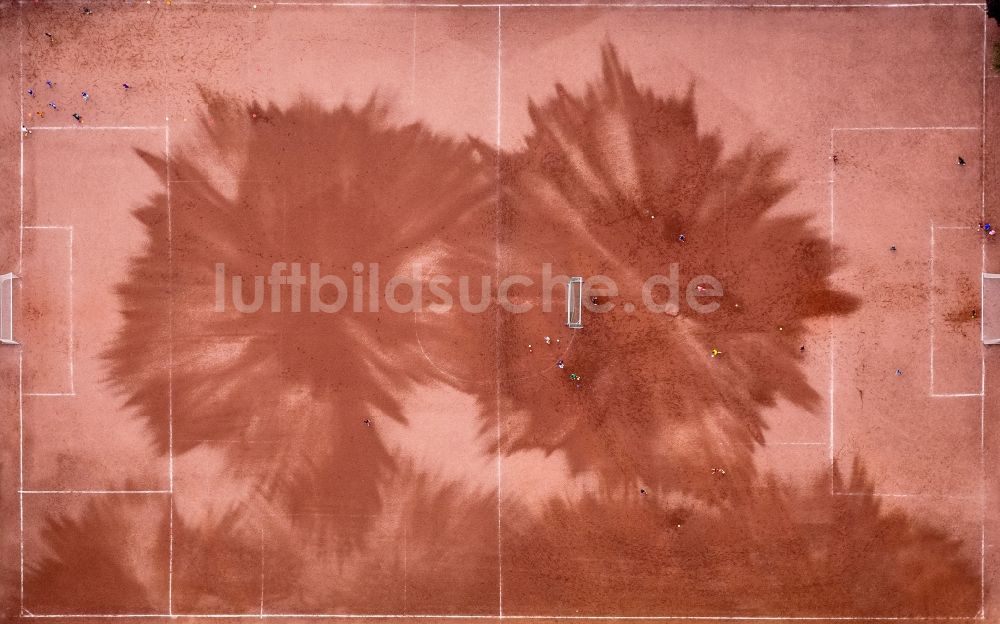 Herne aus der Vogelperspektive: Stadion an der Schadeburg in Herne im Ruhrgebiet in Nordrhein-Westfalen