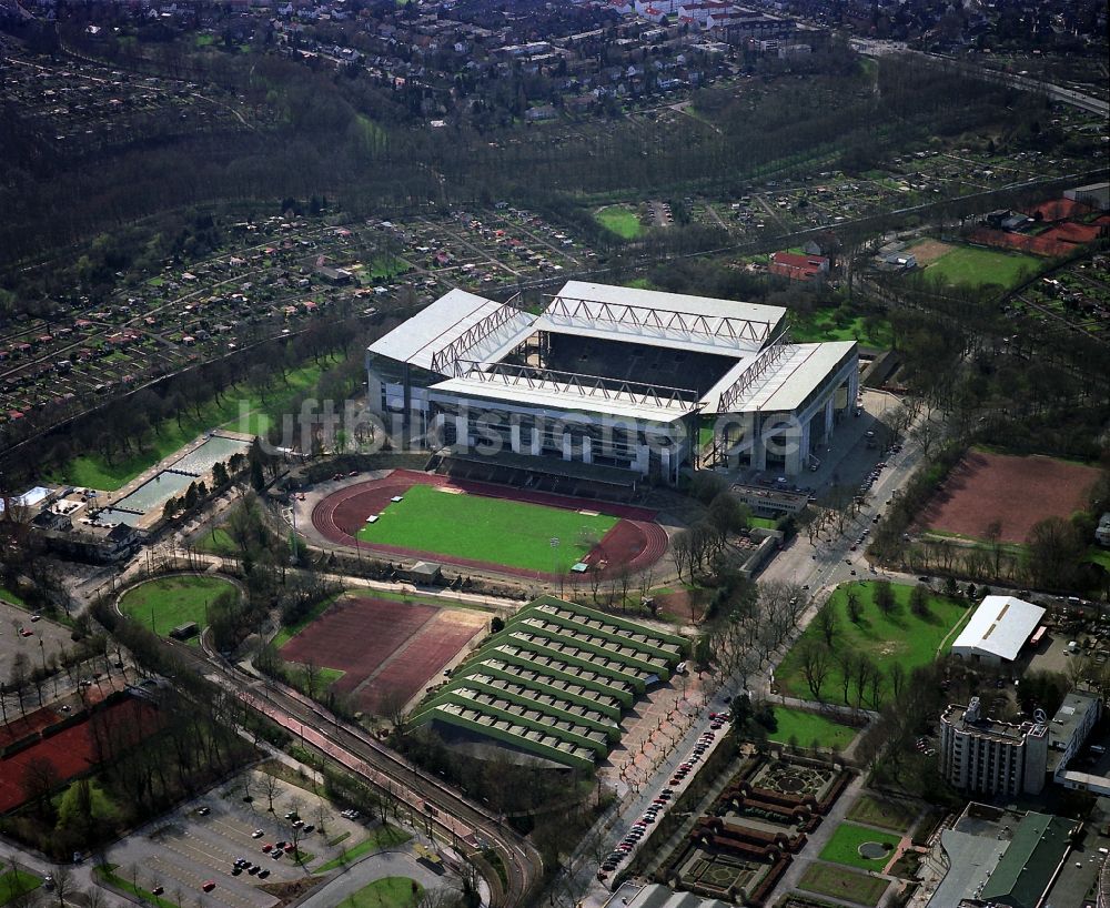 Luftbild Dortmund - Stadion Signal Iduna Park in Dortmund im Bundesland Nordrhein-Westfalen