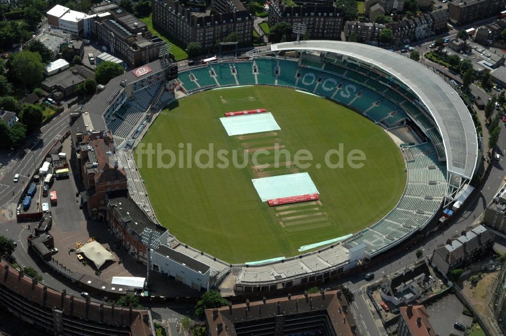 London von oben - Stadion / Stadium Oval Cricket Ground London