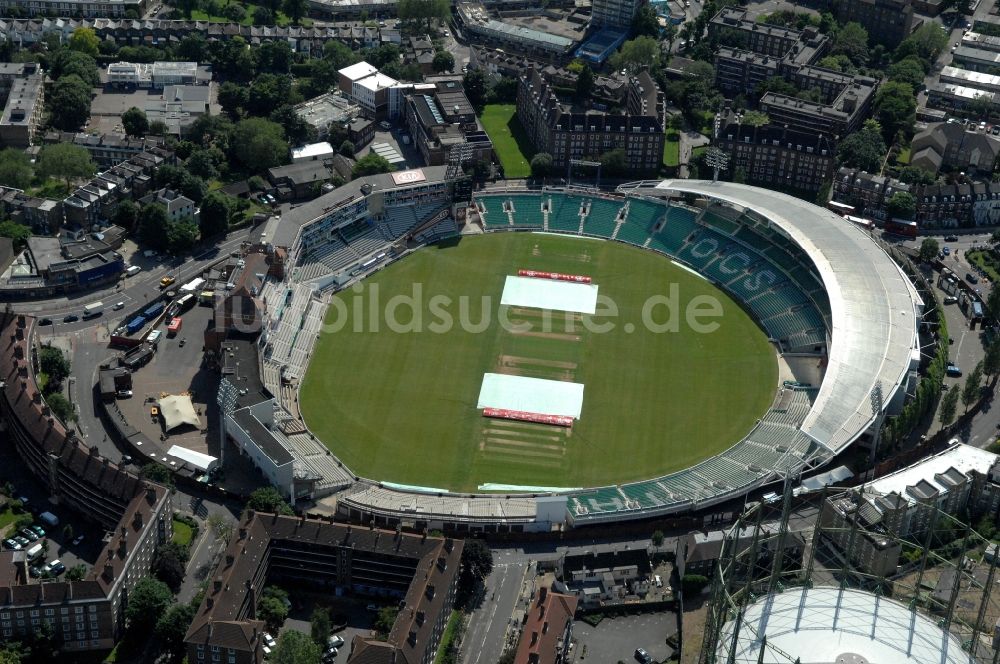 Luftaufnahme London - Stadion / Stadium Oval Cricket Ground London