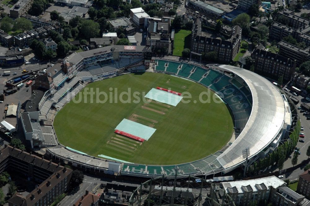 London von oben - Stadion / Stadium Oval Cricket Ground London