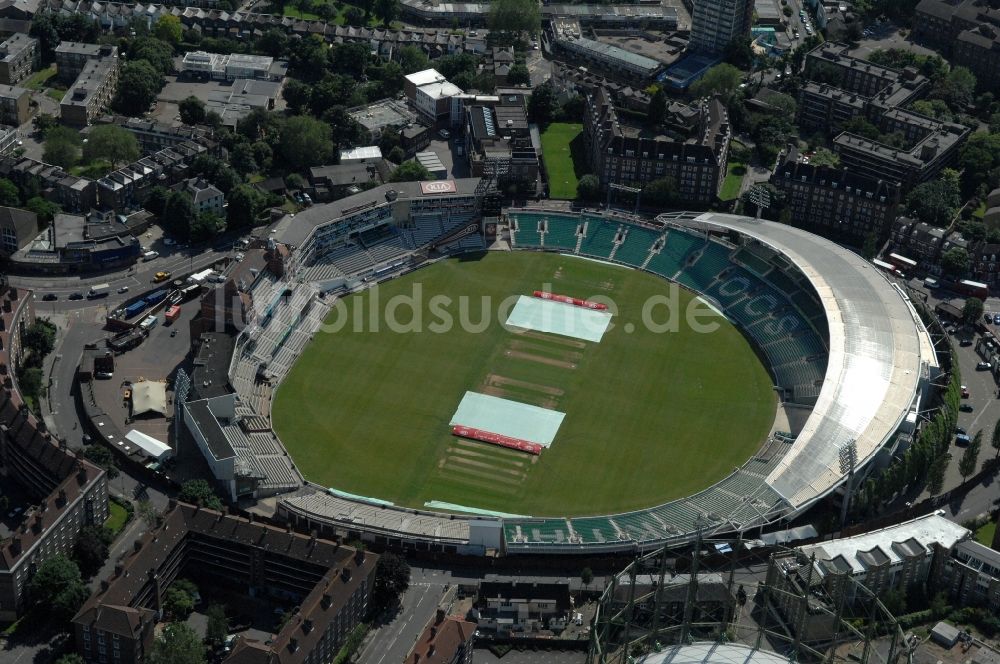 London aus der Vogelperspektive: Stadion / Stadium Oval Cricket Ground London