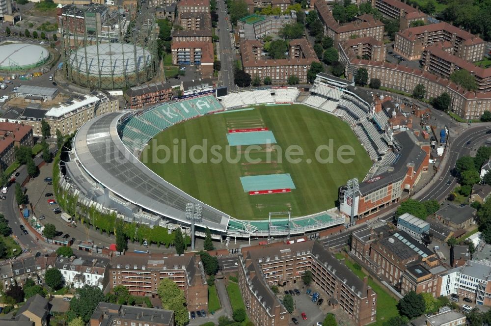 London aus der Vogelperspektive: Stadion / Stadium Oval Cricket Ground London