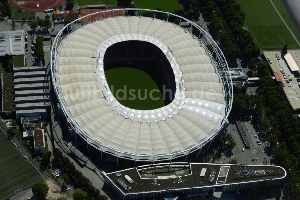 Luftbild Stuttgart - Stadion in Stuttgart im Bundesland Baden-Württemberg